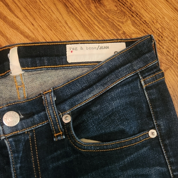Rag & Bone Jeans color is Kensington Ankle Skinny Size 27 - Picture 4 of 8
